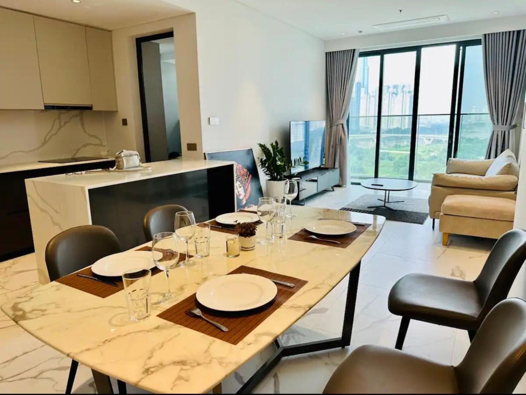 The Crest-Central Saigon Riverside -Free Pool-Gym-Sauna Room-Yoga Room Ho Chi Minh Zewnętrze zdjęcie