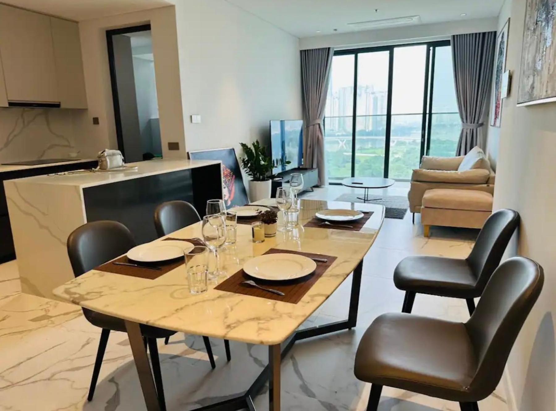 The Crest-Central Saigon Riverside -Free Pool-Gym-Sauna Room-Yoga Room Ho Chi Minh Zewnętrze zdjęcie